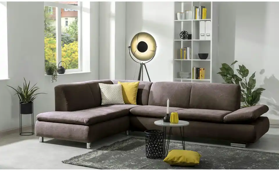 Max Winzer Ecksofa, in Wohnsituation