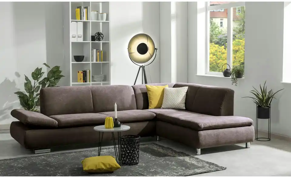 Max Winzer Ecksofa, in Wohnsituation