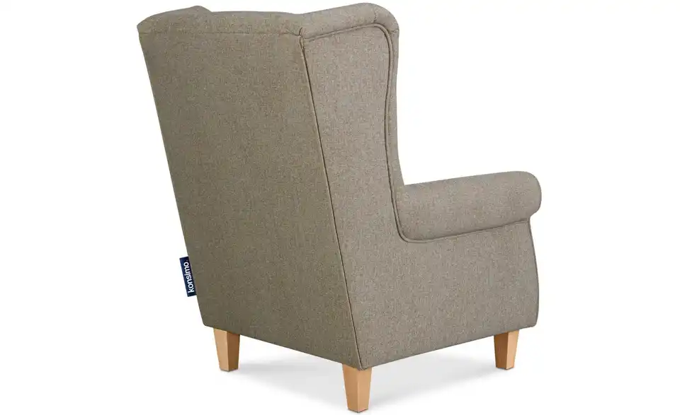 KONSIMO Ohrensessel Miles, Rückansicht