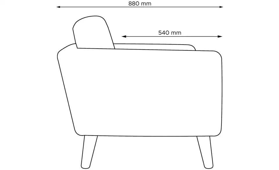 KONSIMO Sessel Tagio, Ergänzung