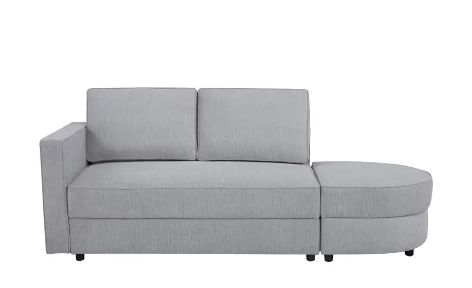 Sofa 2-sitzig mit Hocker Arjana, Frontansicht