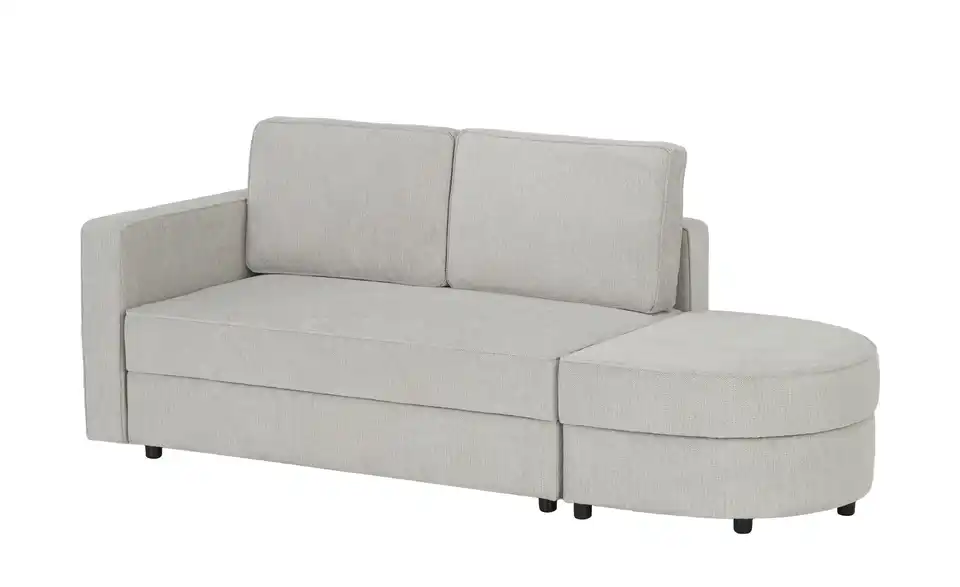 Sofa 2-sitzig mit Hocker Arjana, Perspektive