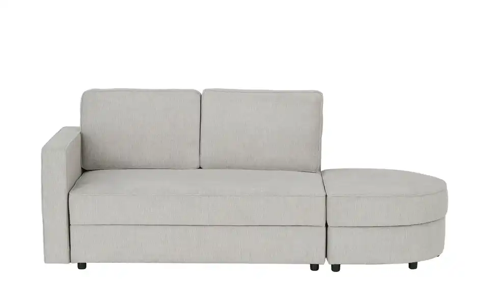 Sofa 2-sitzig mit Hocker Arjana, Frontansicht