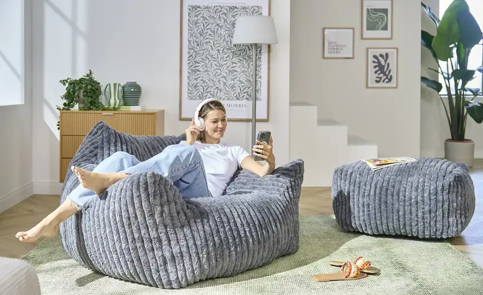 Sessel Sashenka vakuumiert, in Wohnsituation