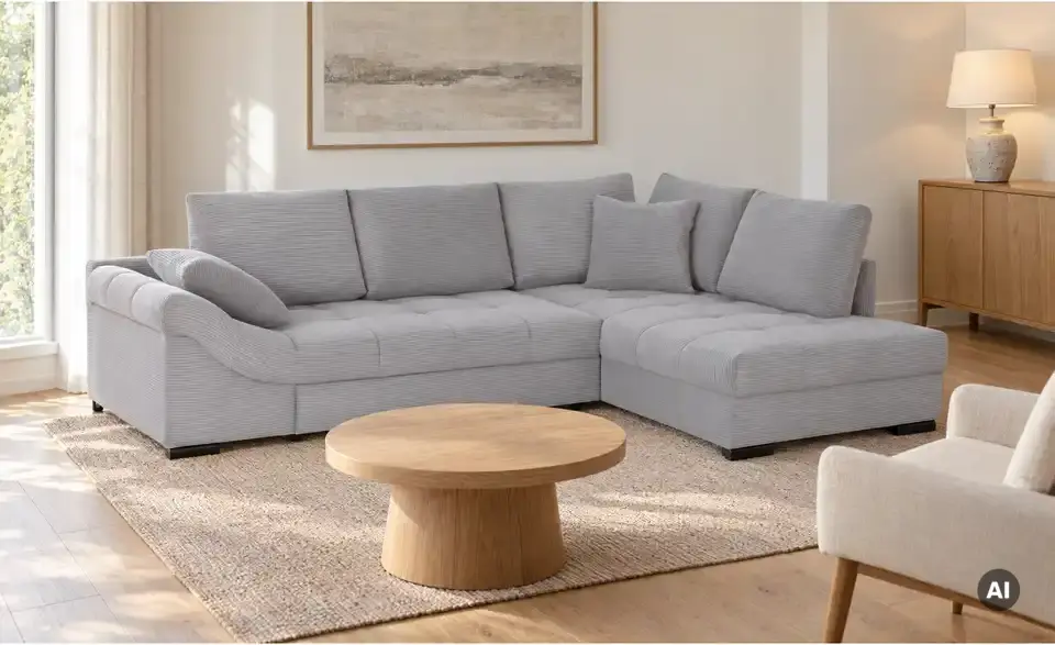 bobb Ecksofa Allegro, in Wohnsituation