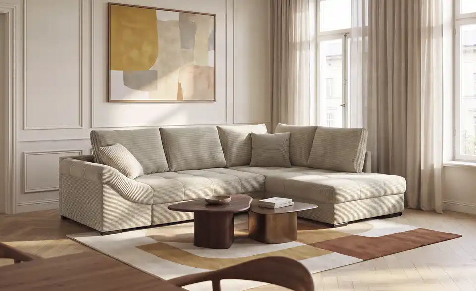 bobb Ecksofa Allegro, in Wohnsituation