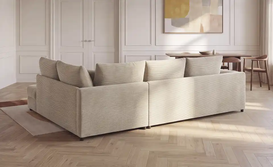 bobb Ecksofa Allegro, Rückansicht
