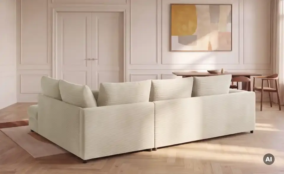 bobb Ecksofa Allegro, Rückansicht