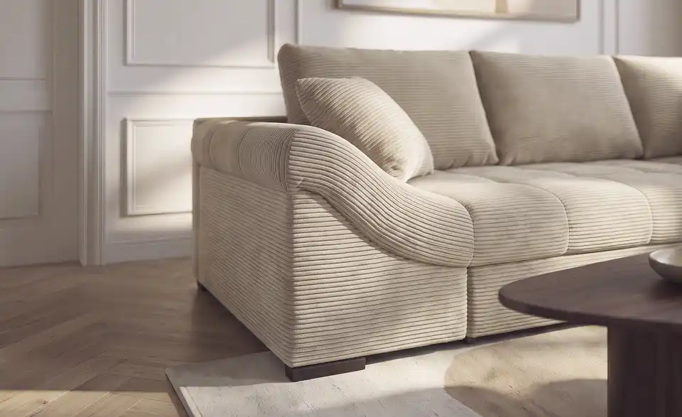 bobb Ecksofa Allegro, Detailansicht
