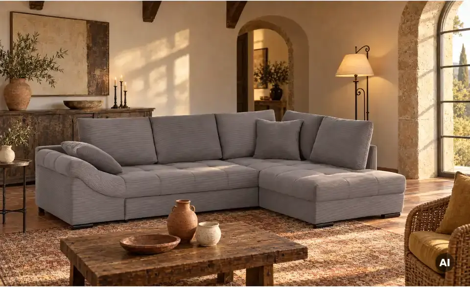 bobb Ecksofa Allegro, in Wohnsituation