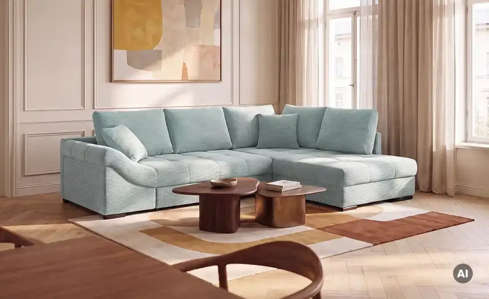bobb Ecksofa Allegro, in Wohnsituation