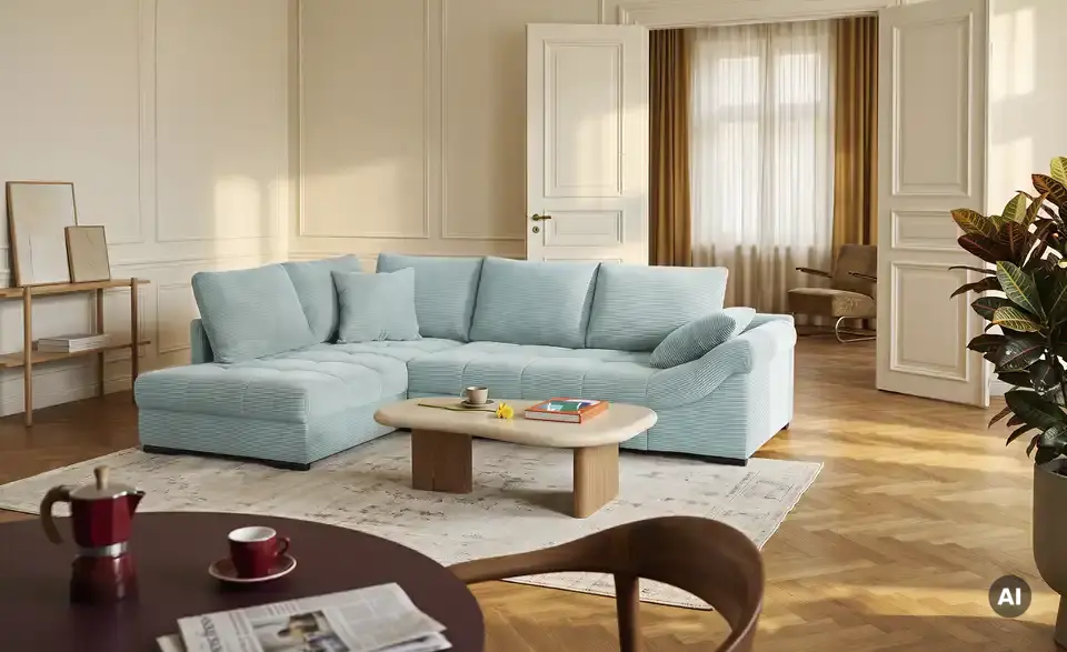bobb Ecksofa Allegro, in Wohnsituation