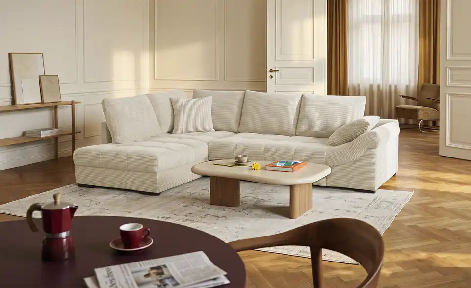 bobb Ecksofa Allegro, in Wohnsituation