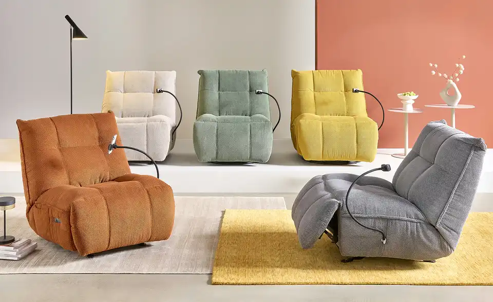 uno Sessel Tokyo Relaxfunktion, in Wohnsituation