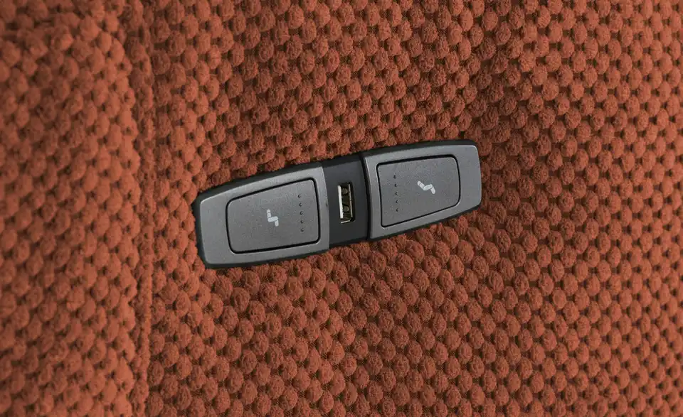 uno Sessel Tokyo Relaxfunktion, Detailansicht