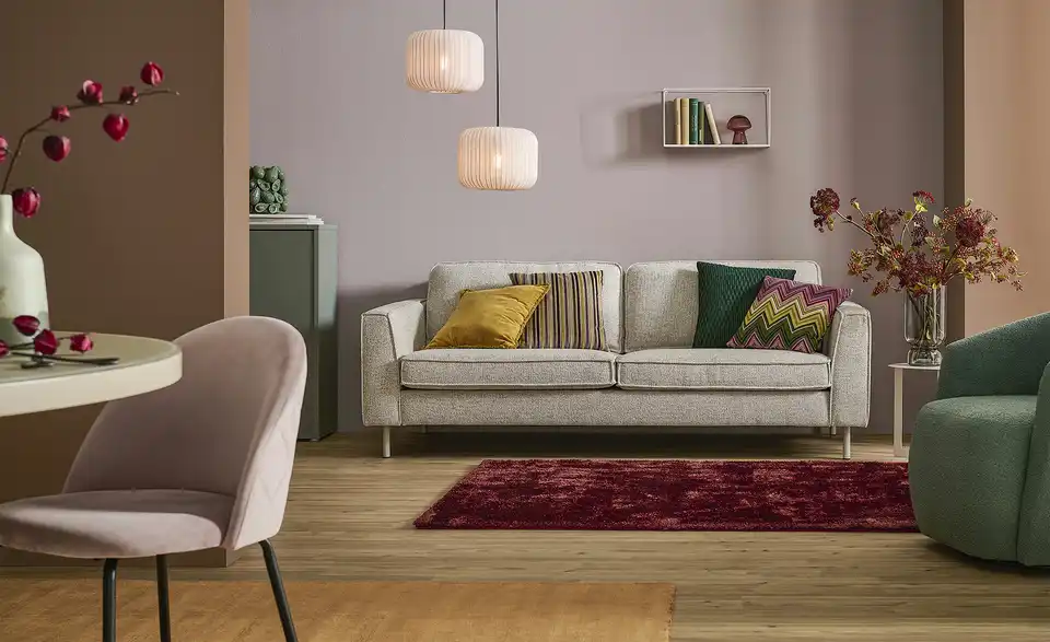 SOHO Sofa 3-Sitzer Scott, in Wohnsituation