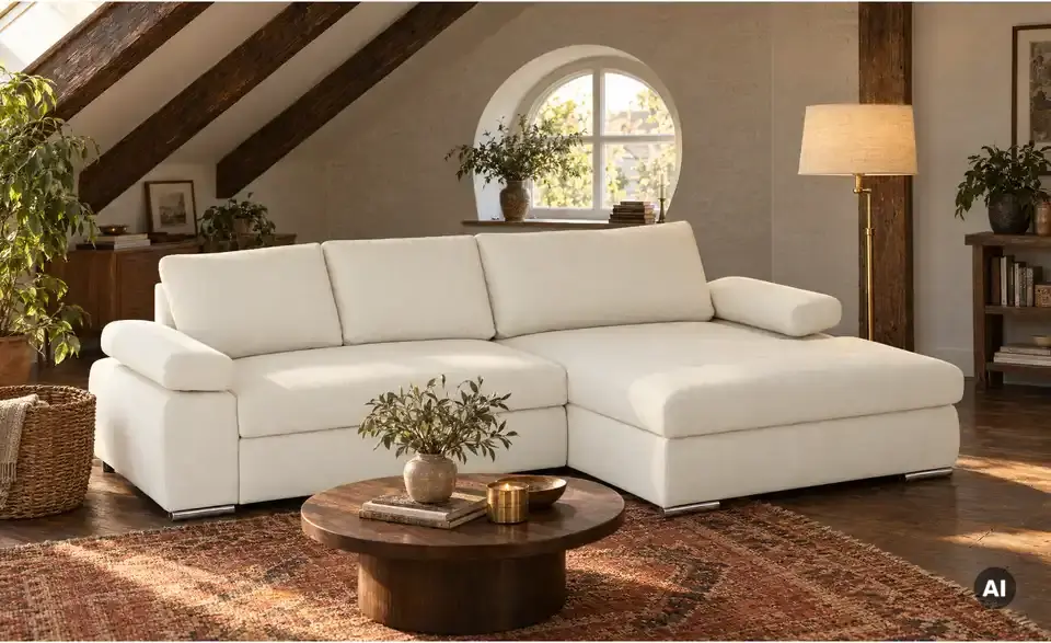 smart Ecksofa Ibby, in Wohnsituation