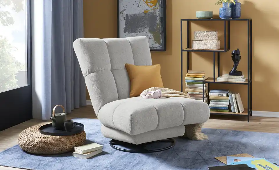 bobb Dreh-Schaukelsessel Chessie, in Wohnsituation