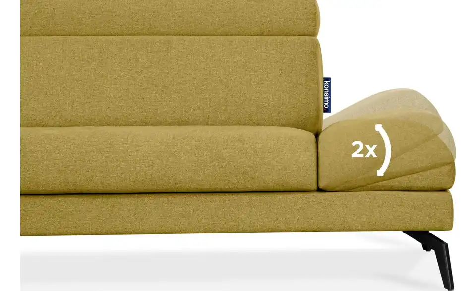 KONSIMO Ecksofa Renar, Detailansicht