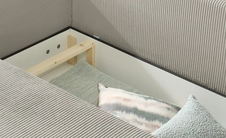 smart Ecksofa Nelly mit Schlaffunktion, Detailansicht