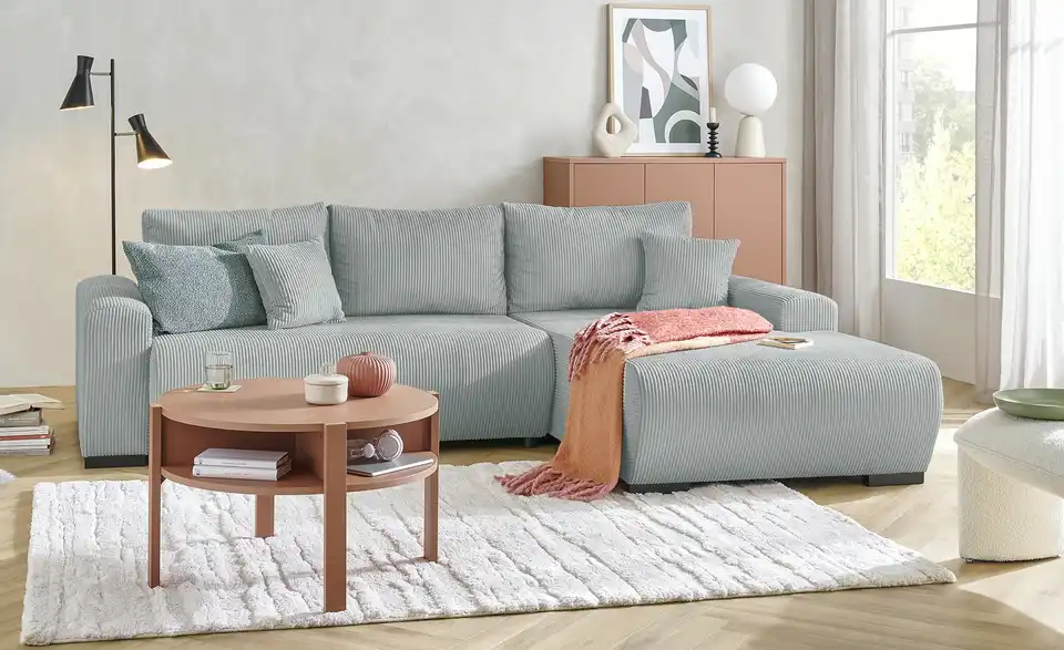 smart Ecksofa Nelly mit Schlaffunktion, in Wohnsituation
