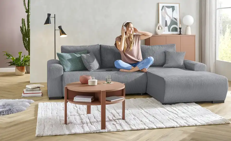 smart Ecksofa Nelly mit Schlaffunktion, in Wohnsituation