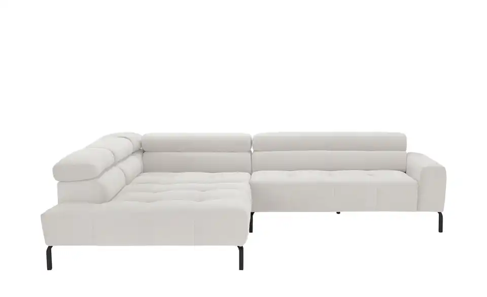 Max Schelling Ecksofa MS Verve verstellbare Kopfteile, Frontansicht