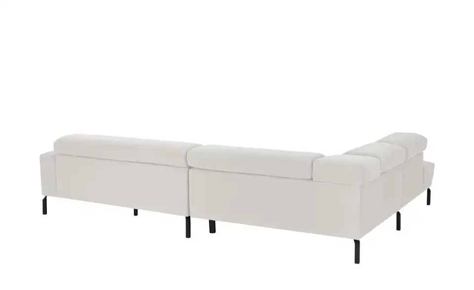 Max Schelling Ecksofa MS Verve verstellbare Kopfteile, Rückansicht