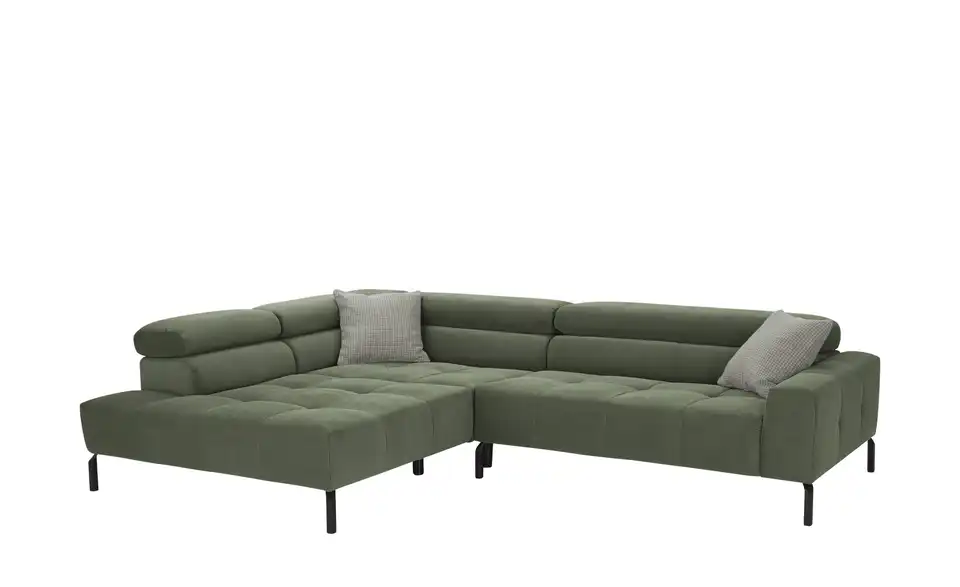 Max Schelling Ecksofa MS Verve verstellbare Kopfteile, Perspektive