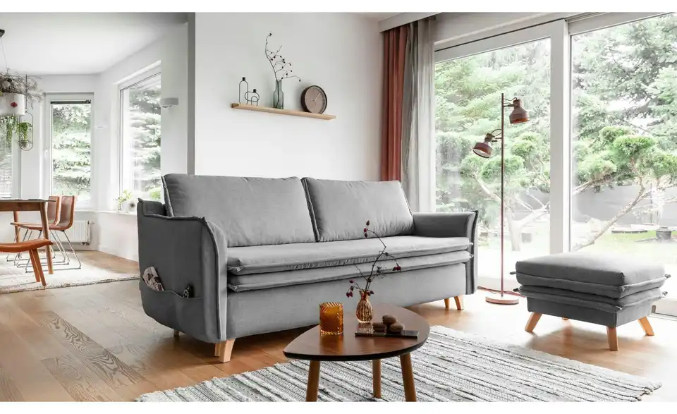 Miuform Einzelsofa Charming Charlie mit Schlaffunktion, in Wohnsituation