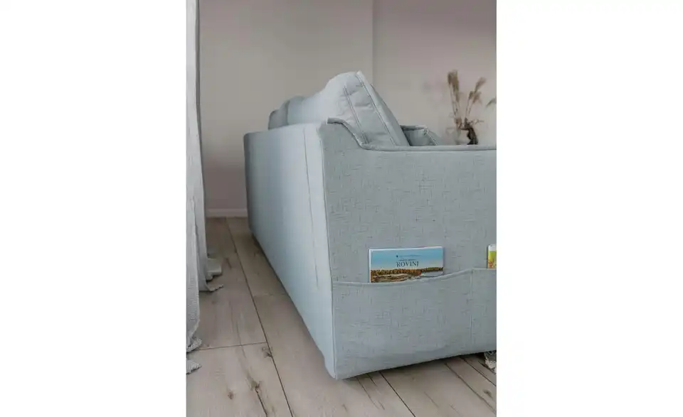 Miuform Einzelsofa Charming Charlie mit Schlaffunktion, Rückansicht