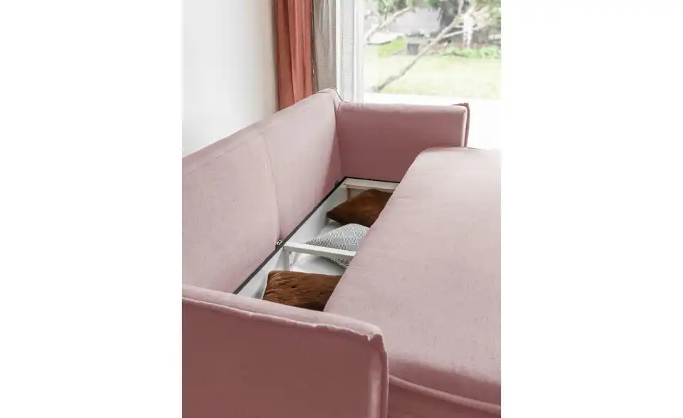 Miuform Einzelsofa Charming Charlie mit Schlaffunktion, geöffnet
