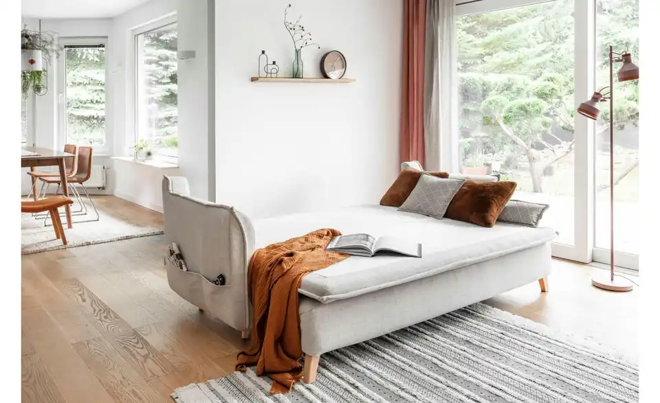 Miuform Einzelsofa Charming Charlie mit Schlaffunktion, in Wohnsituation