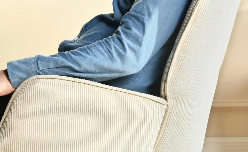 Sessel Kanas, Detailansicht