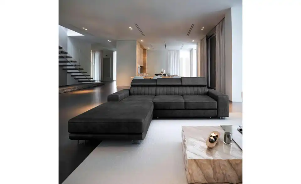 MASSENO Ecksofa Noto mit Schlaffunktion, in Wohnsituation