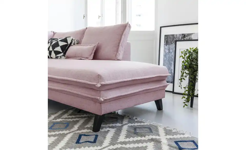 Miuform Wohnlandschaft Charming Charlie mit Schlaffunktion, Detailansicht