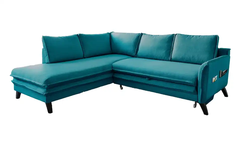 Miuform Ecksofa Charming Charlie mit Schlaffunktion, Perspektive