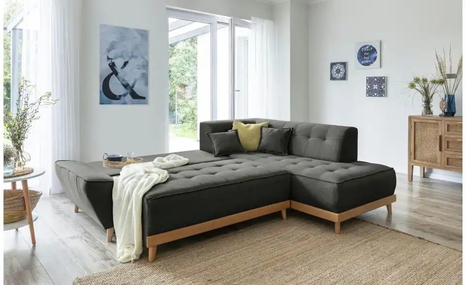 Miuform Ecksofa Dazzling Daisy mit Schlaffunktion, Funktionsansicht
