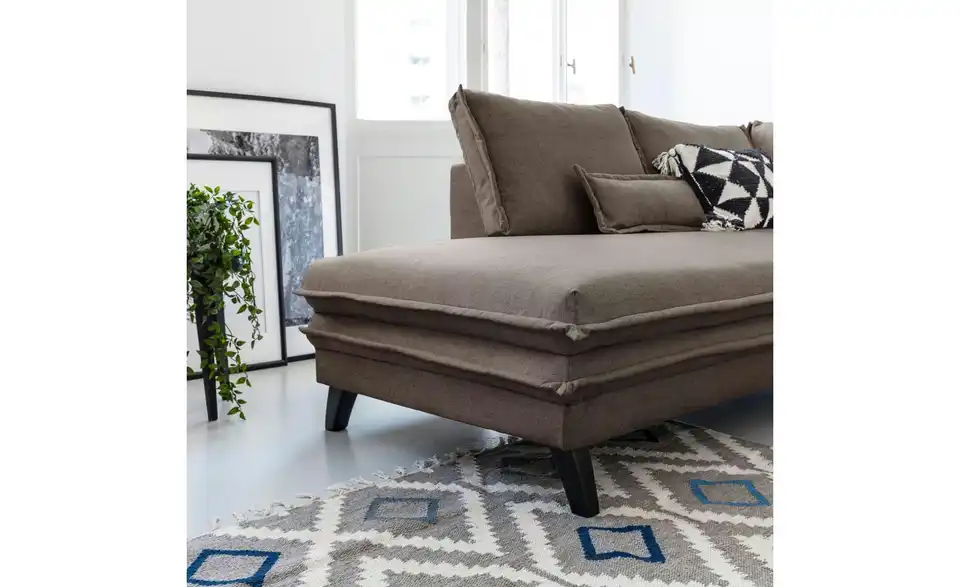 Miuform Ecksofa Charming Charlie mit Schlaffunktion, Detailansicht