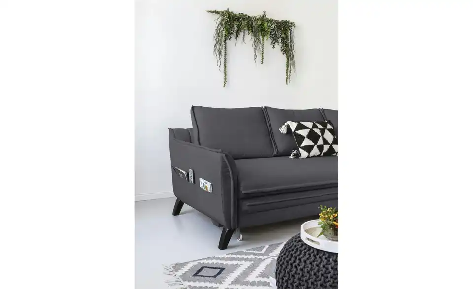 Miuform Ecksofa Charming Charlie mit Schlaffunktion, Detailansicht