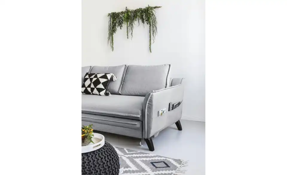 Miuform Ecksofa Charming Charlie mit Schlaffunktion, Detailansicht