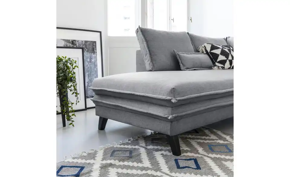 Miuform Ecksofa Charming Charlie mit Schlaffunktion, Detailansicht