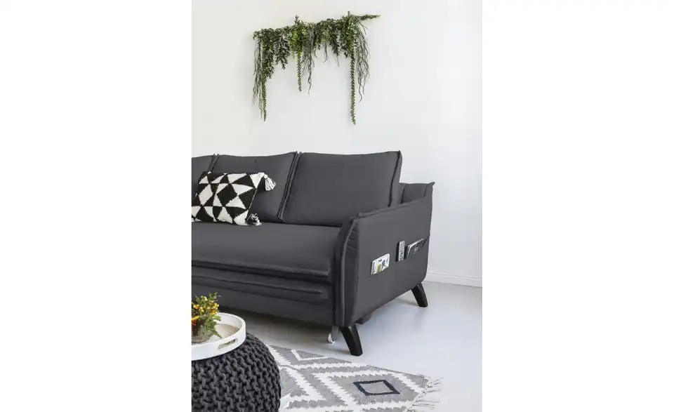 Miuform Ecksofa Charming Charlie mit Schlaffunktion, Detailansicht