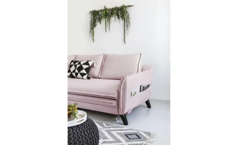 Miuform Ecksofa Charming Charlie mit Schlaffunktion, Detailansicht