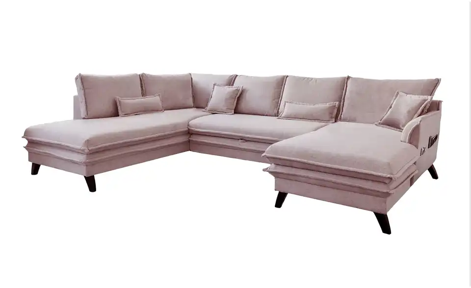 Miuform Wohnlandschaft Charming Charlie mit Schlaffunktion, Perspektive