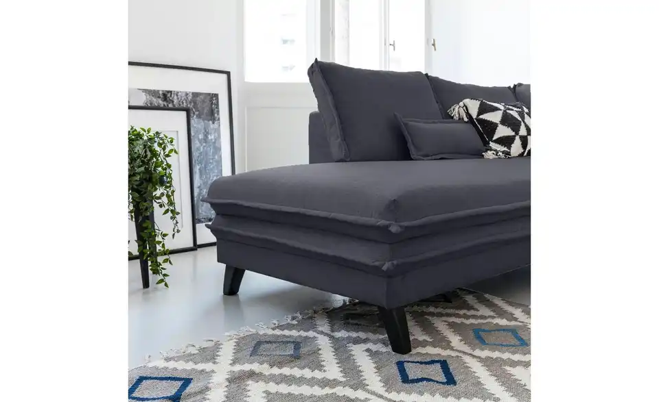 Miuform Wohnlandschaft Charming Charlie mit Schlaffunktion, Detailansicht