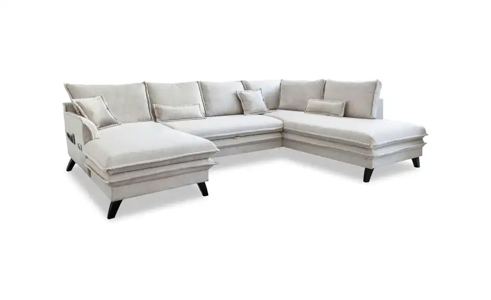 Miuform Wohnlandschaft Charming Charlie mit Schlaffunktion, Perspektive