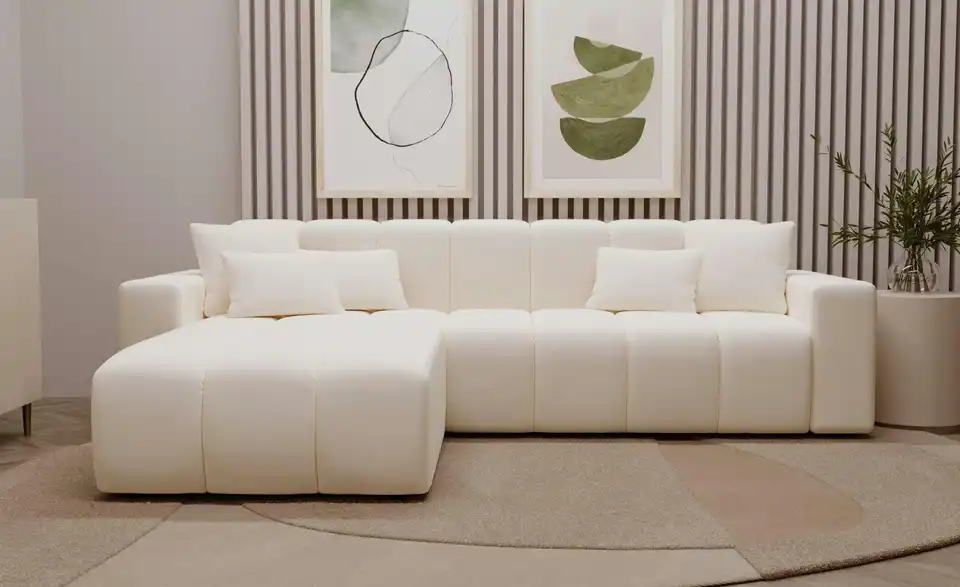 Ecksofa Liberty, in Wohnsituation