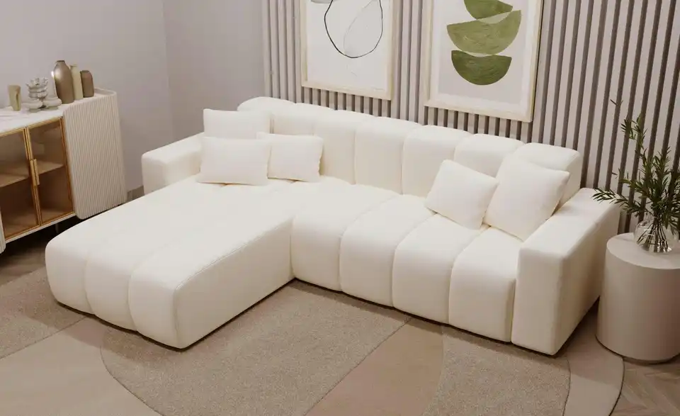 Ecksofa Liberty, in Wohnsituation