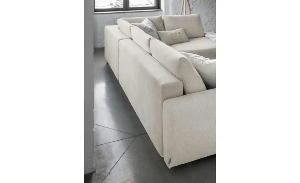 Miuform Ecksofa Scandic Lagom mit Schlaffuntkion, Rückansicht